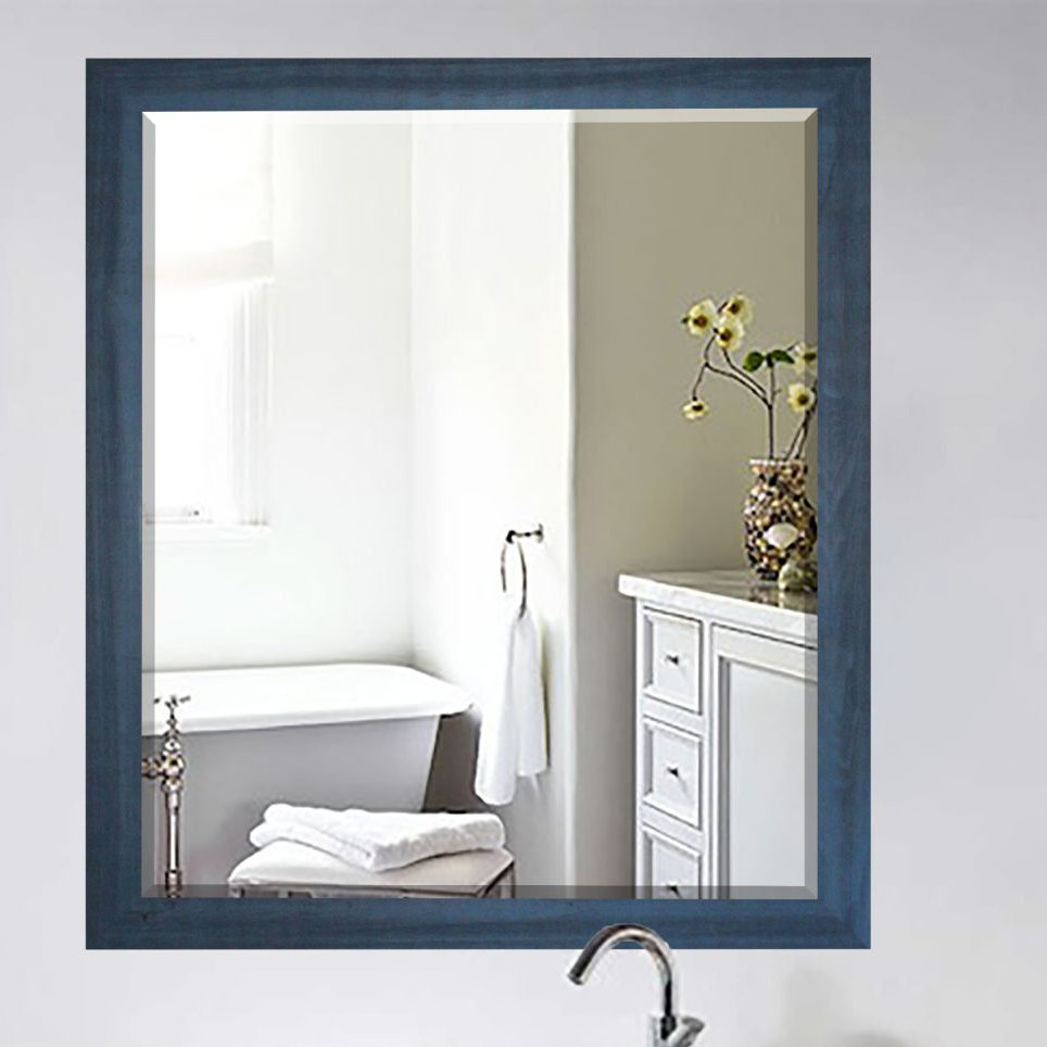 Brayden Studio Square Full Length Cottage Framed Vanity Mirror Wayfair.ca
